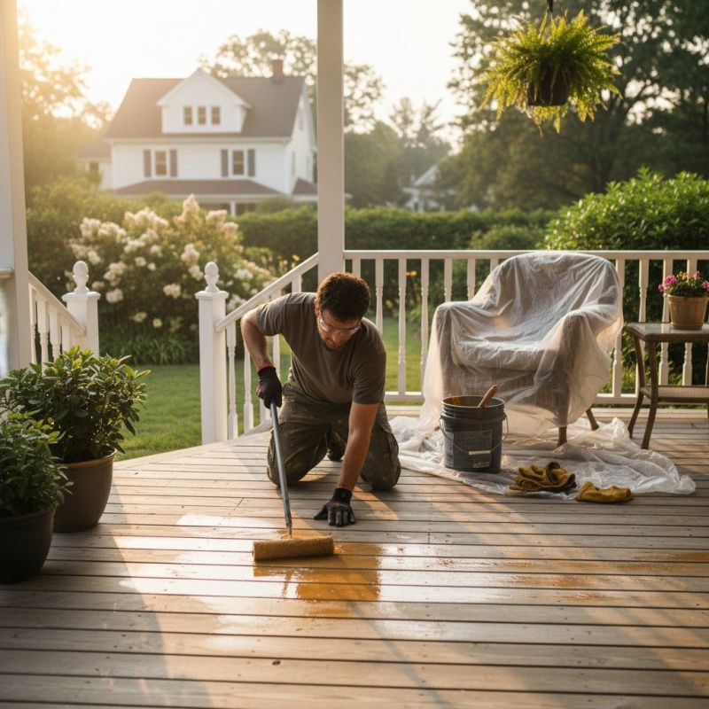 Preparing Decks, Fences And Porches For Paint Or Stain