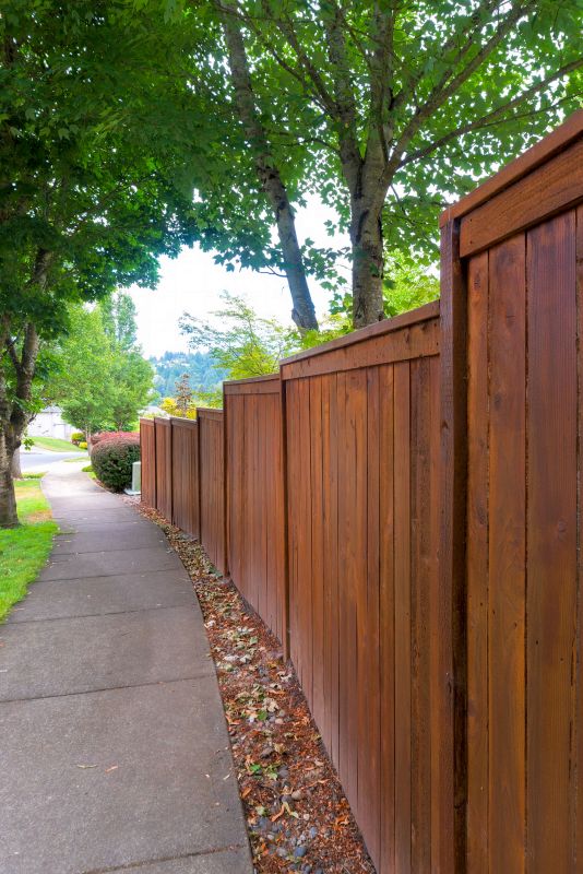 Wood Fence Staining